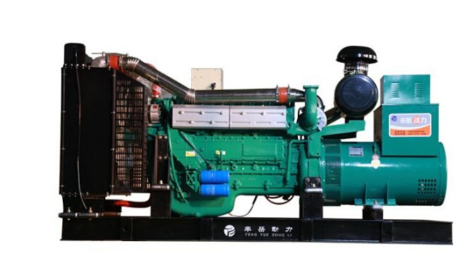鹿泉上柴500kw大型柴油发电机组